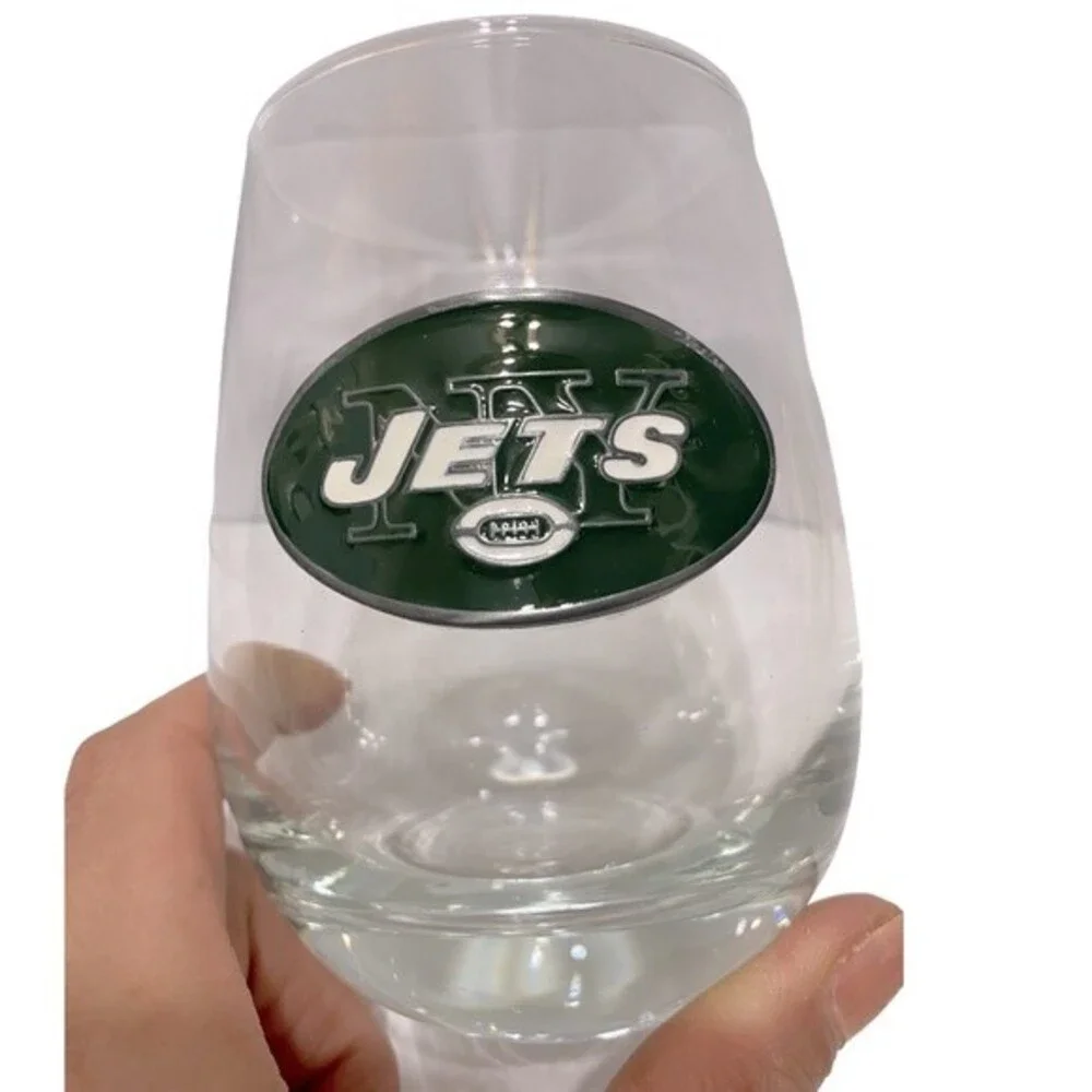 New York Jets 16oz. Gameday Curved Beverage Glass